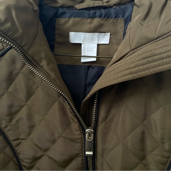 Olive Bomber Jacket - Picture 5 of 8
